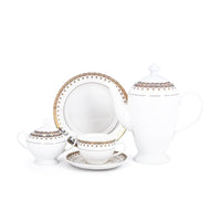 
              Almarjan 22 Pieces Bone China Tea Set - PAS2450049
            