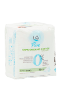 10 Serviettes ultra minces avec ailettes