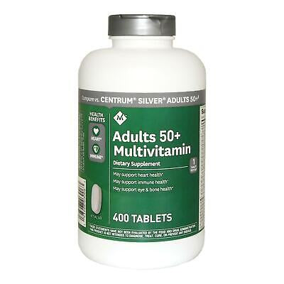 Adults 50+ Multivitamin (400 ct.) TABLETS DLC:  02/2025