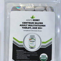 Assi's Secret Centrum Silver Adult Multivitamin Table 50+ / 30g