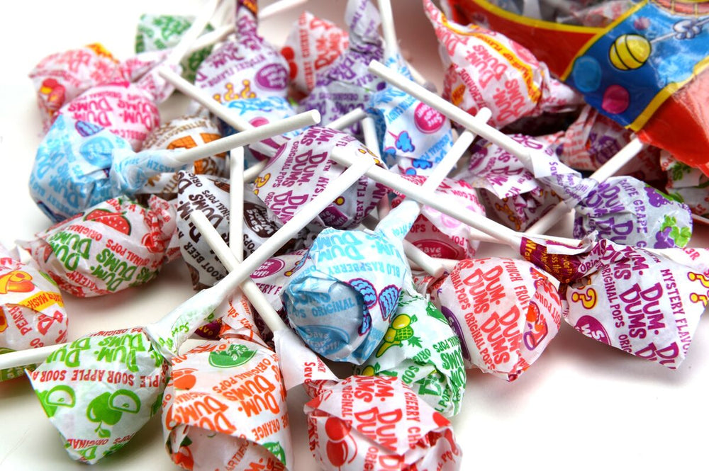 Dum Dums Lollipops 10pcs - 500 Fcfa