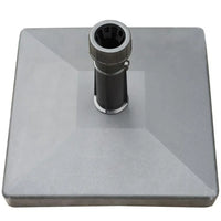 
              Square Heavy Duty Concrete Patio Umbrella Base, Black
            