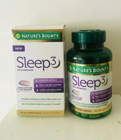 
              DLC:12/2024-Nature's Bounty Sleep3 - 120 comprimés à trois couches-MCI
            