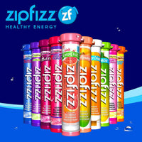 Zipfizz Healthy Energy Drink Mix, 30 Tubes DLC: 01/25