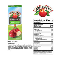 Pack de 4 Apple & Eve 100% Juice Apple 800mL DLC: 14-FEV2024