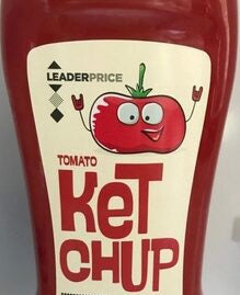 Ketchup - Leader Price - 340g DLC: OCT24