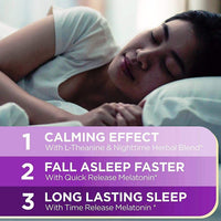 
              DLC:12/2024-Nature's Bounty Sleep3 - 120 comprimés à trois couches-MCI
            