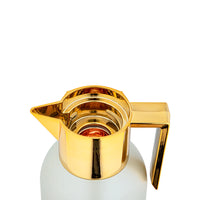 Almarjan 2 Pieces Vacuum Flask Set Beige & Gold - MAG-BEG