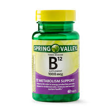 B-12 SPRING VALLEY 1000mg 60 TABLETS-MCI