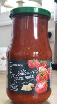 Sauce parmesan - Leader Price 420g DLC: 31-DEC25