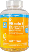 
              Members Mark Vitamin E 180mg, 500 Count DLC: MAI25
            
