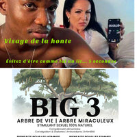 12 Gélules BIG 3 | APHRODISIAC 100% NATUREL