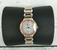 
              Citizen Eco-Drive Silhouette Crystal Two-Tone Stainless Steel Ladies Watch
            