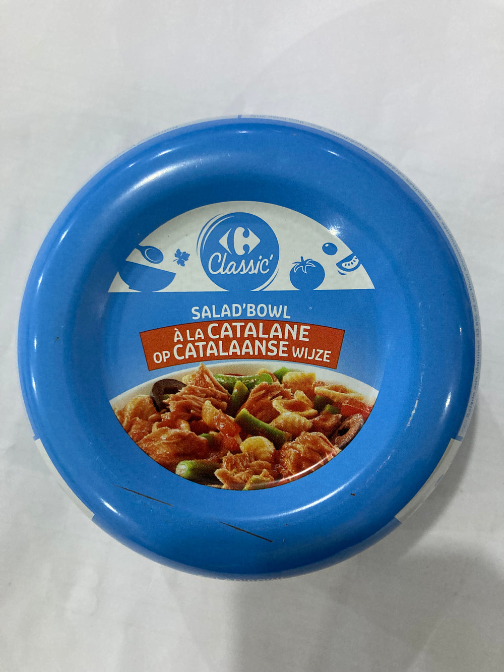 Salade au thon catalane CARREFOUR la boite de 250g DLC: 21-OCT25