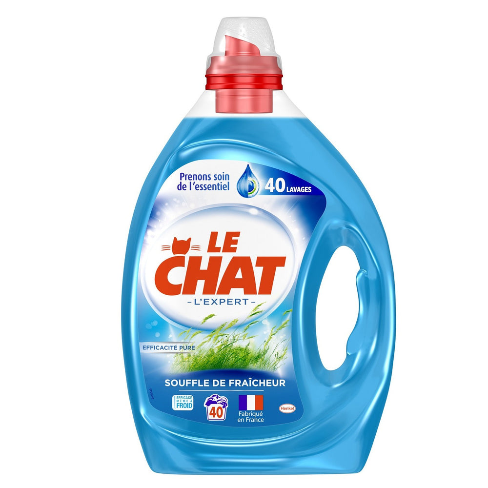 Lessive Liquide Souffle De Fraîcheur LE CHAT 2L