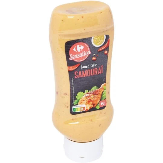 Sauce Samouraï CARREFOUR SENSATION le flacon de 490g DLC: FEV24