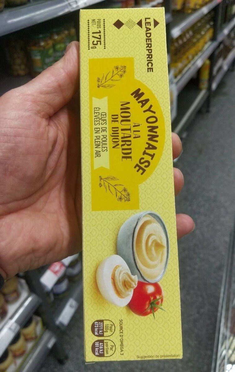 Mayonnaise à la moutarde de Dijon Tube DLC: AVR24