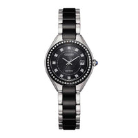 
              Citizen Eco-Drive Silhouette Crystal Two-Tone Stainless Steel Ladies Watch
            