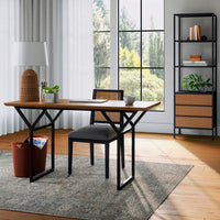 South Coast Large Writing Desk Brown - Threshold designed with Studio MCI