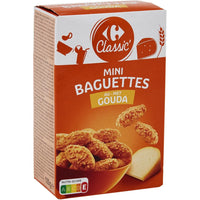 Biscuits apéritif mini baguettes gouda la boite de 100g DLC: MAR24 MCI