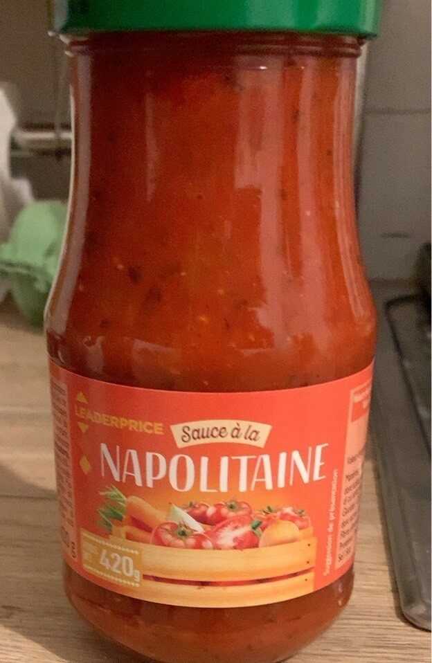 Sauce a la napolitaine Leader Price 420g DLC: 31-DEC25