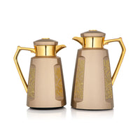 Almarjan 2 Pieces Vacuum Flask Set Rose & Gold - PRP-0700/1000Q336YZC95-H188