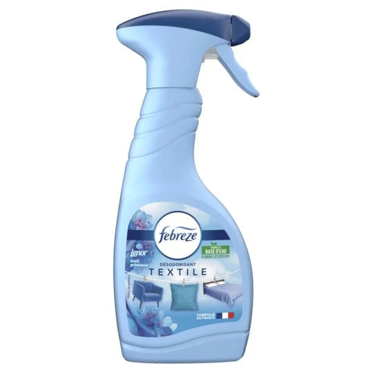 Textile Elimine Les Odeurs Eveil Printanier Fraîcheur Naturelle De Lenor FEBREZE le spray de 500mL