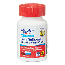 Equate Acétaminophène anti-douleur extra fort 500 mg - 200 gélules