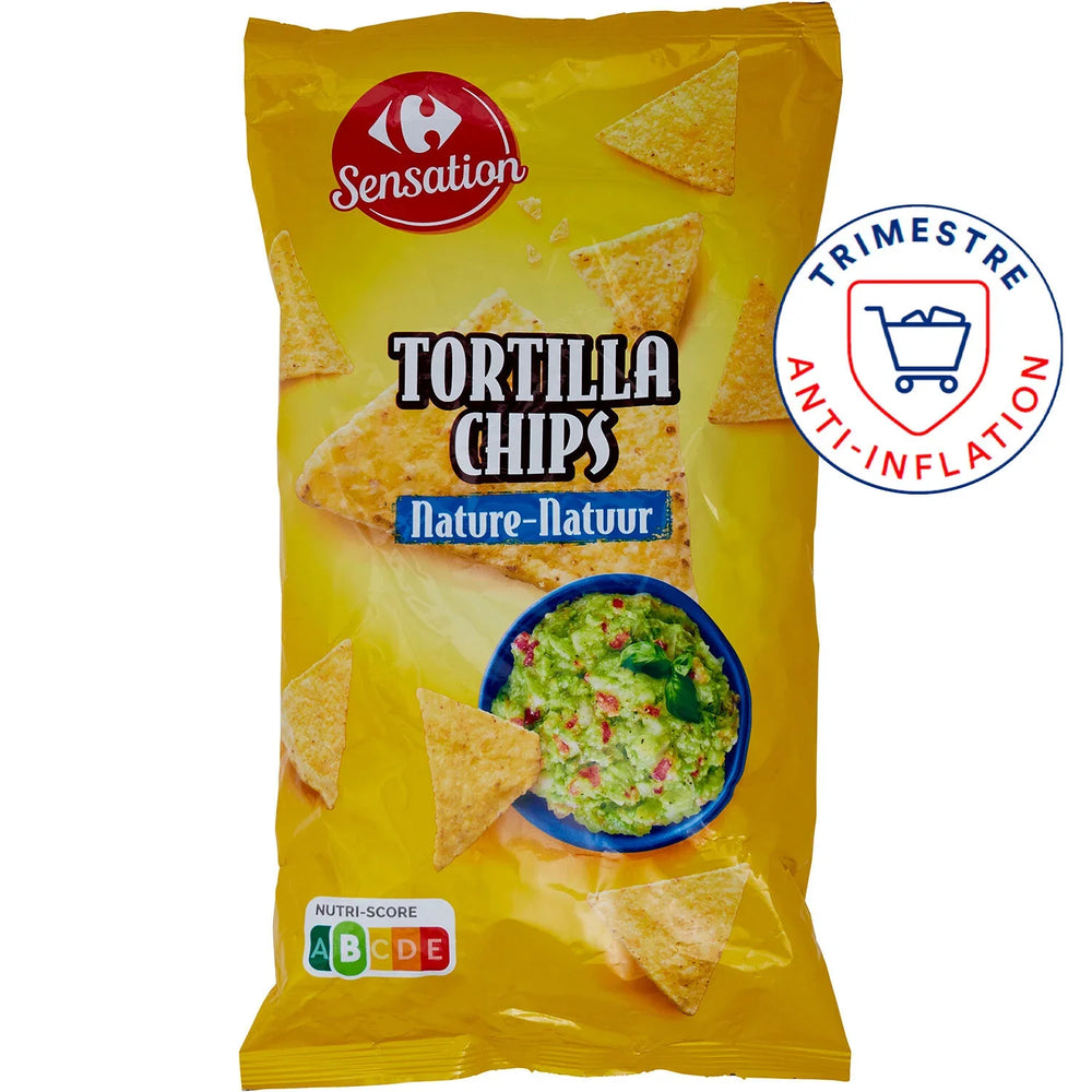 Biscuits apéritif Tortilla chips nature 200g DLC: 27-FEV24 MCI