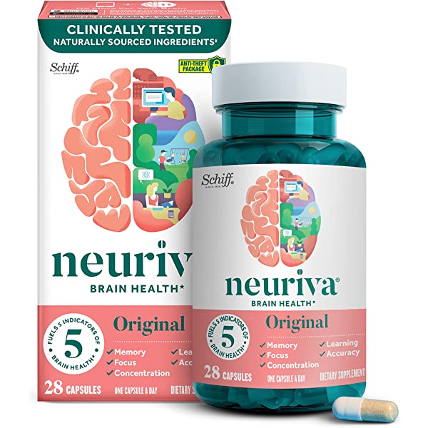 Neuriva Original Brain Performance Supplement - 42 Capsules DLC: