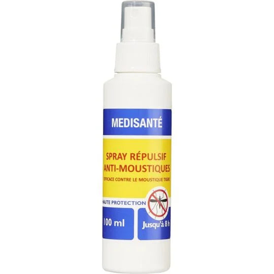 Répulsif anti moustiques le flacon de 100mL DLC: JUN25