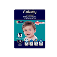 Alokozay Baby Diapers Couches Pour Bébés 5 (12- 17Kg) 14 Couches