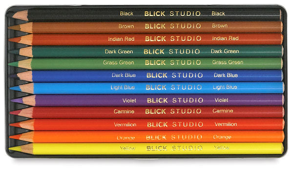 Blick Studio Artists' Colored Pencil Set - Set of 12