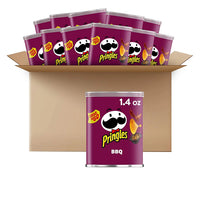 Pringles Potato Crisps Chips, Bbq, 1.4oz(40g) DLC: 30 JANV 2024