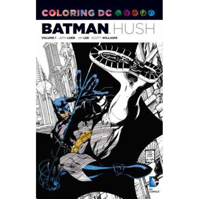 Coloring DC: Batman-Hush, Volume 1