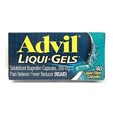 Advil Liqui-Gels 40 Liqui-Gels DLC: 12/2024 BKO