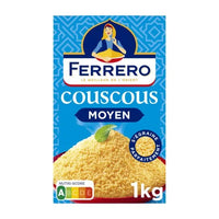 Couscous moyen FERRERO COUSCOUS 1kg DLC: 01-MAR25