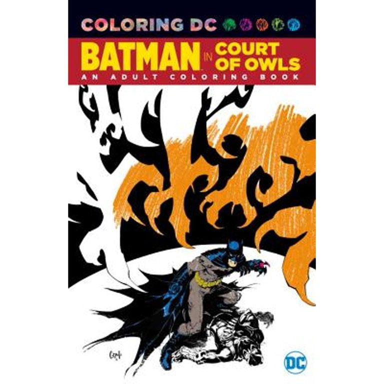 Batman in the Court of Owls: An Adult Coloring Book