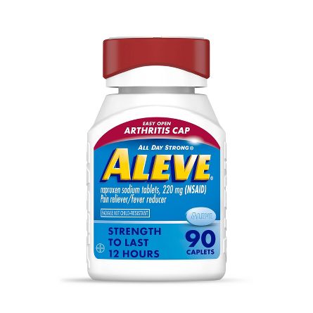 Comprimés antidouleur et anti-faible Aleve Naproxène Sodium DLC: NOV25