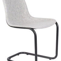 Chaise cantilever Thirsty - Gris clair