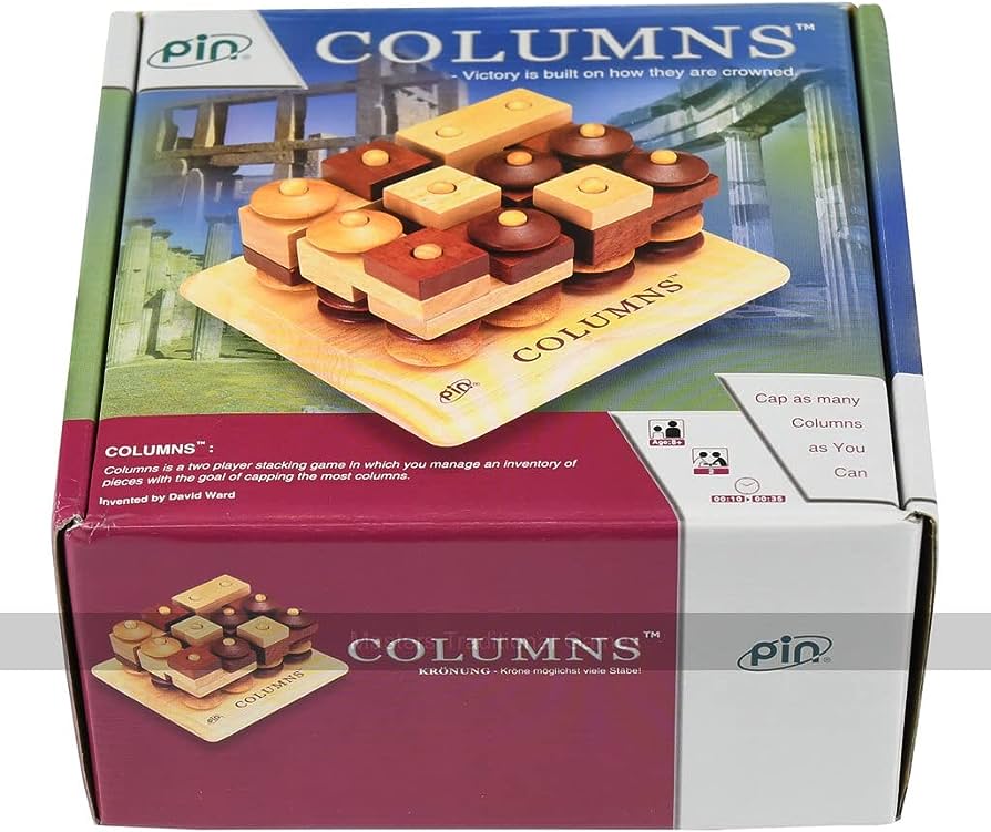 Columns | 2 Player Abstract Strategy Stacking Game