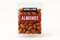 
              kirkland almonds 30g transparent sachet
            
