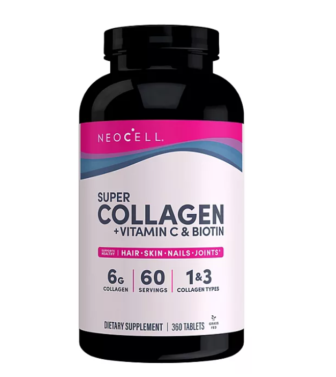 NeoCell Super Collagen + Vitamin C & Biotin Tablets 360 ct