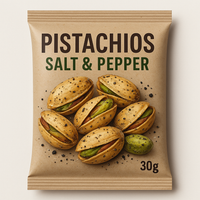 pistachios salt & pepper 30g sachet