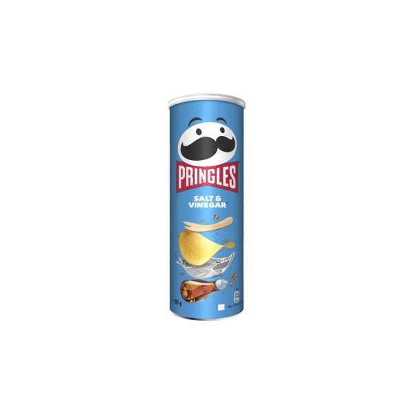 PRINGLES SALT & VINEGAR 158g DLC:09-MARS-2024