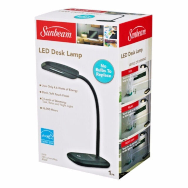 Sunbeam Flexible Neck LED Desk Lamp