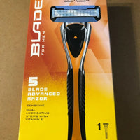 Blade for Men Motion 5 Blade Razor 1 Cartridges (comp Fusion ) Accublade Trimmer