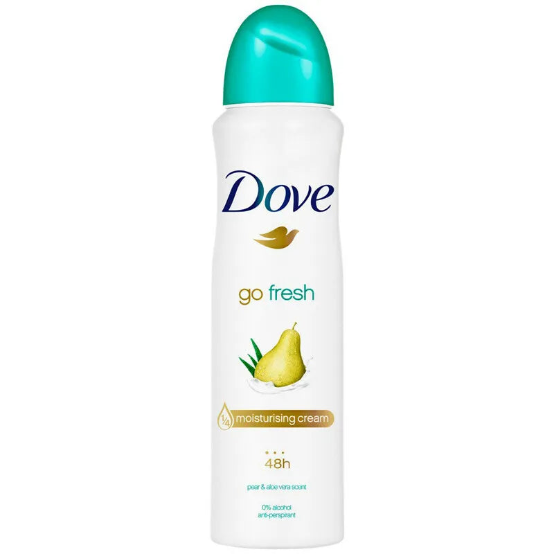 Dove Go Fresh Pear & Aloe Antiperspirant 48 Hr Fresh Deodorant Spray 250mL