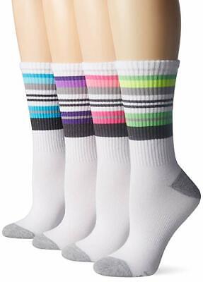 Hanes Womens Crew Socks in Womens Socks 4Pcs
