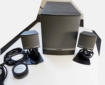 Bose Companion 3 Series II Multimedia Computer Speaker System Graphite/Silver | eBay